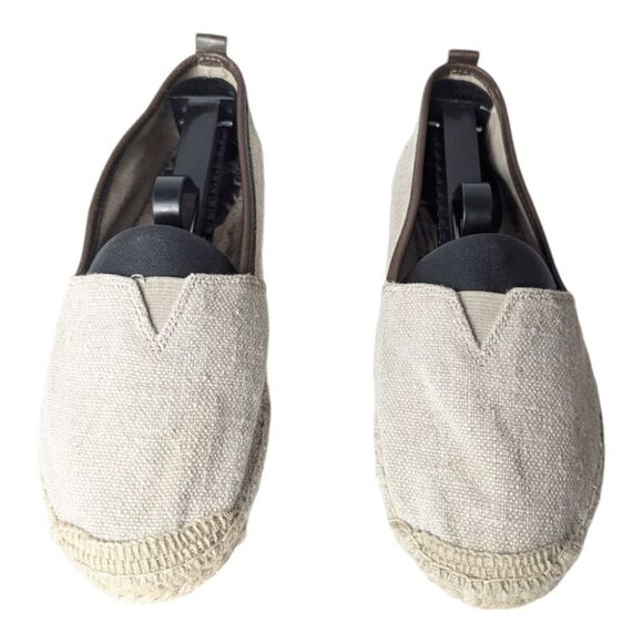 MICHAEL KORS Meg Canvas Slip-On Espadrilles Loafers Size 7M - Picture 4 of 7